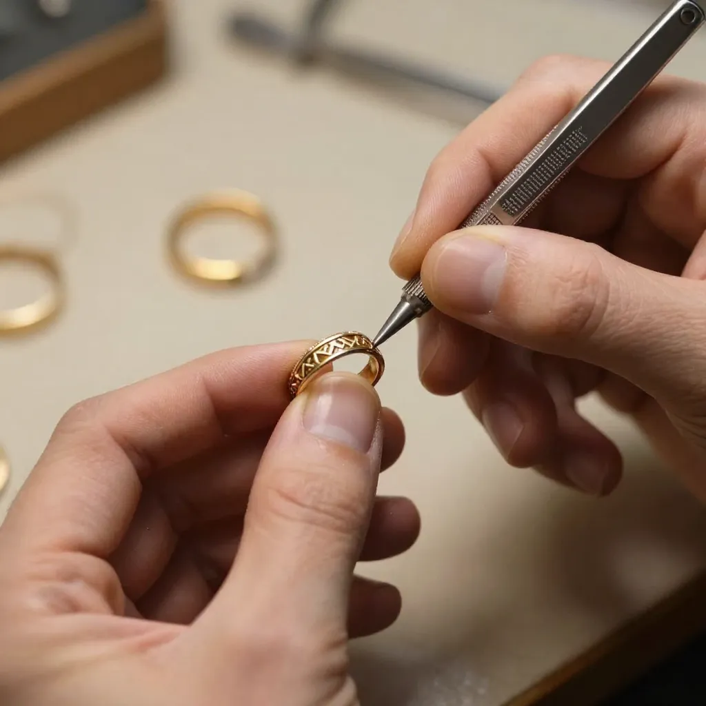 Victorian brooch restoration